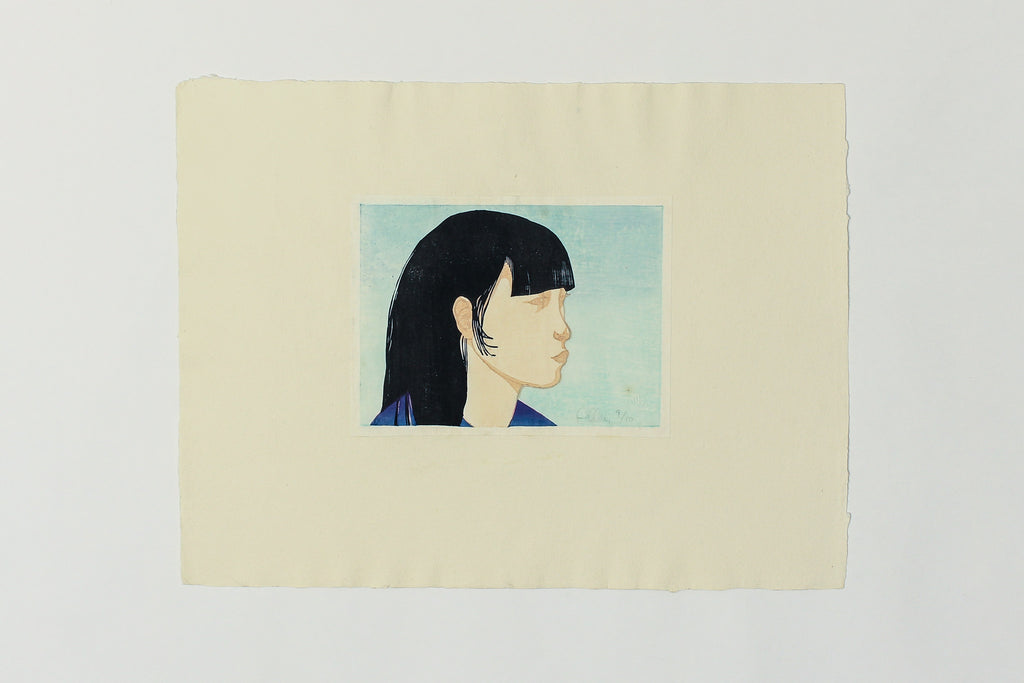 Untitled (Profile of Girl) - Brian Kelley